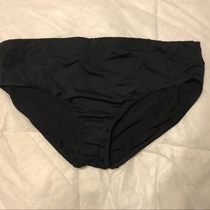 Lands End high waist swim bottoms